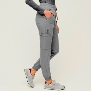 2/$75 LIMITED EDITION FIGS “Dark Space Grey” 21 Pocket Scrub Pants